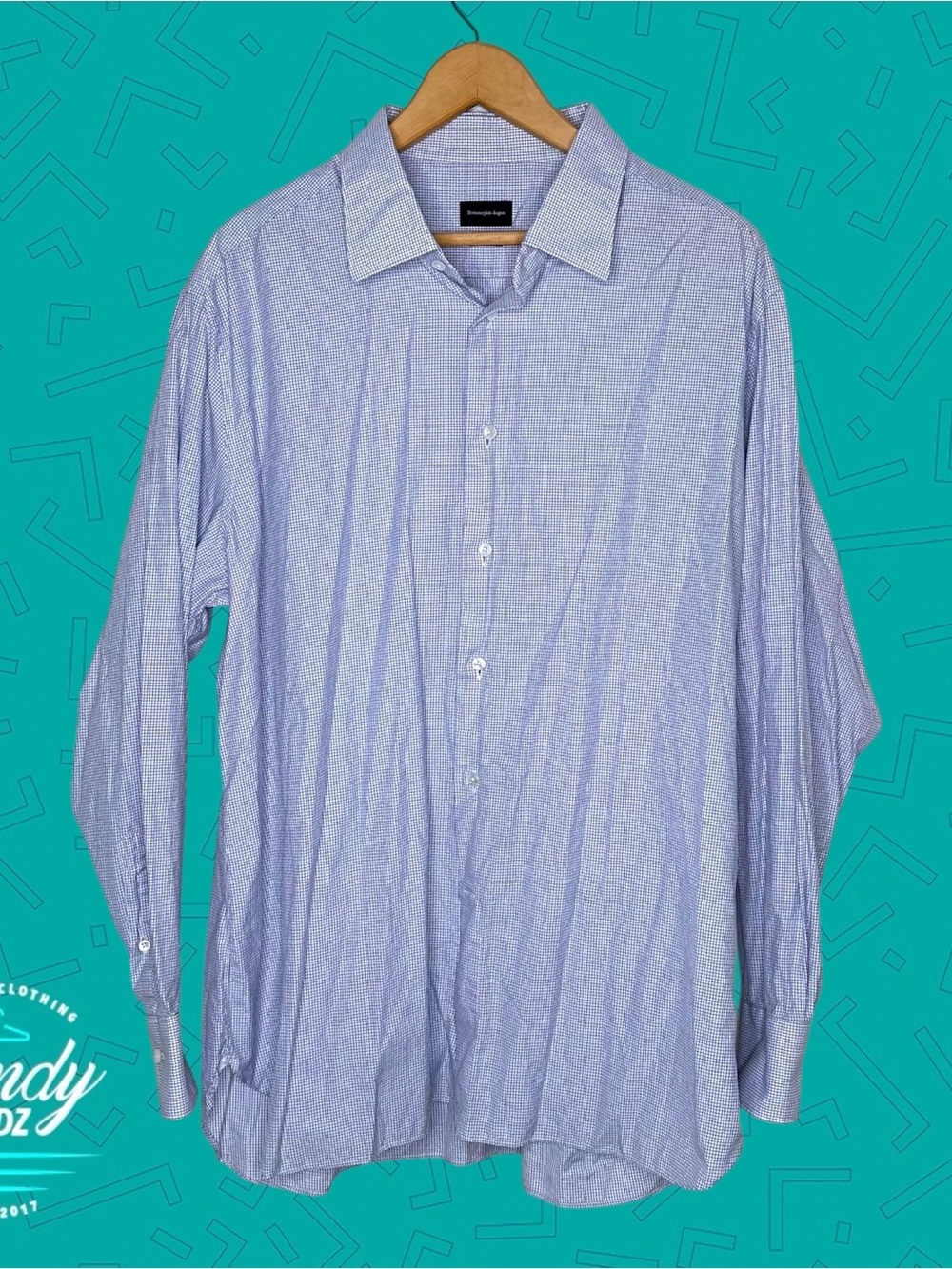 Ermenegildo Zegna Trofeo Button Down Dress Shirt - Picture 2 of 7